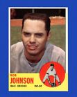 1963 Topps Set-Break #504 Bob Johnson EX-EXMINT *GMCARDS*