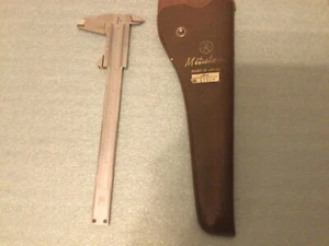 Vintage Mitutoyo Caliper, 0-6" Range, .001" Graduation w/ Case - Picture 1 of 8