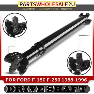 Front 37.99" Driveshaft Prop Shaft for Ford F-150 F250 Bronco Manual Trans 4WD - Image 1 of 4