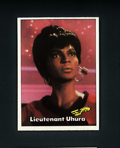 Lieutenant Uhura - 1976 Topps Star Trek #6 NM-MT