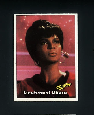 Lieutenant Uhura - 1976 Topps Star Trek #6 NM-MT - Image 1 of 2