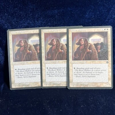 BEAST WALKERS Homelands Rare Magic the Gathering MTG Card RESERVED LIST 3 - Image 1 of 4