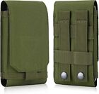 Tactical Molle Mobile Phone Holster Belt Smartphone Strap Pack Utility Waist Bag