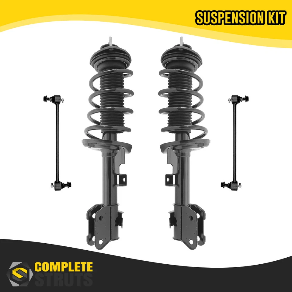 Front Complete Struts & Sway Bar Links for 2011-2017 Honda Odyssey V6 3.5L FWD Foto 1 de 1