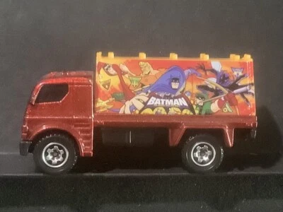 Batman Billboard Truck - Red - Matchbox - DC Comics - 2003 - Image 1 of 3