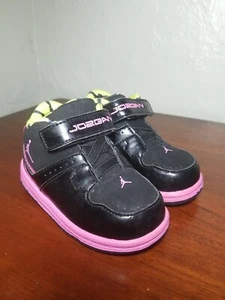 Jordan Shoes size 5c toddler baby pink 351028-062, excellent condition - Picture 1 of 10