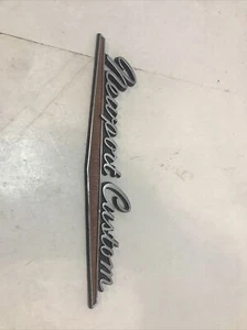 NEWPORT CUSTOM CAR GRILL SIDE EMBLEM METAL 3444194 - Picture 1 of 3