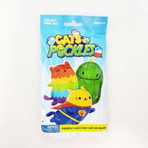 Cats Vs Pickles 4" Plush Bean Toy : Blue Wave Classic Series - YOU CHOOSE! - Picture 1 of 33