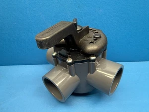 Genuine Pentair 263037 Pool & Spa 1-1/2" 3-Way 3-Port PVC Diverter Valve - Picture 1 of 7