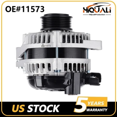Alternator OEM 11573 for 2011-13 Honda Odyssey Ridgeline 2012-15 Pilot 3.5L 130A - Изображение 1 из 4