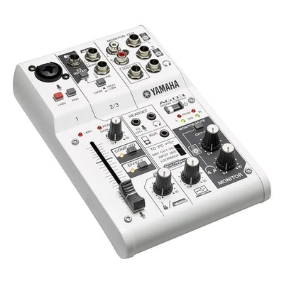 Yamaha AG03 Three Channel Mixer and USB Audio Interface - Image 1 of 4