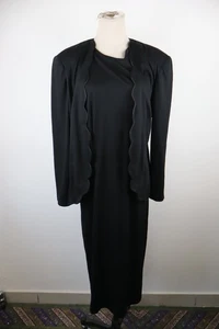 LUISA SPAGNOLI VESTITO ABITO MANICA LUNGA DONNA 48 WOMAN VINTAGE SPALLINE DRESS - Picture 1 of 10