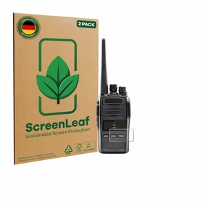 2x ScreenLeaf Screen Protector for Midland G18 Pro PMR Sustainable Protection - Zdjęcie 1 z 9