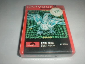 Rare Bird BORN AGAIN Polydor 8 Track Tape SEALED 1974 British Prog Funk Pop Rock - Foto 1 di 6