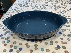 DENBY BOSTON OVAL EARED SERVING DISH STONEWARE TABLEWARE EXCELLENT CONDITION - Picture 1 of 17