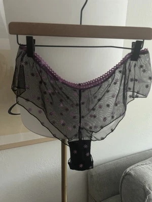 Out From Under Black Pink Floral  Underwear Women’s Size Large - Image 1 of 4