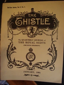 Royal Scots Journal 1951 British Army Regiment Scotland Military History - Picture 1 of 3