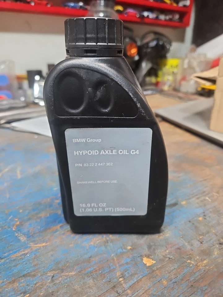 Масло для гипоидной оси BMW G4 16,9 унции/500 мл НОВОЕ ЗАПЕЧАТАННОЕ 83222447362 M задний дифференциал - Изображение 1 из 2