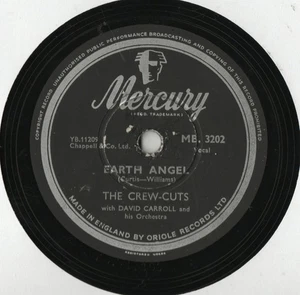 THE CREW-CUTS CLASSIC 50s 78 - EARTH ANGEL - KO KO KO - EX CONDITION - Imagen 1 de 3