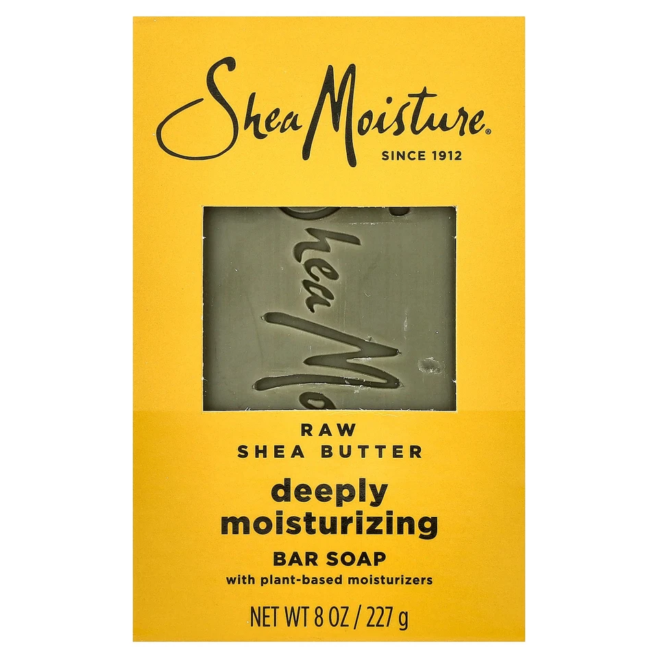 Raw Shea Butter Bar Soap, Deeply Moisturizing, 8 oz (227 g) - Image 1 of 3