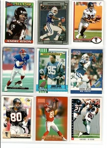 Andre Rison - 54 Karten Lot - kostenloser Versand - Bild 1 von 6