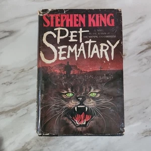 🔥Pet Sematary Stephen King 1983 Hardcover First BCE Book Club Edition Doubleday - Picture 1 of 7