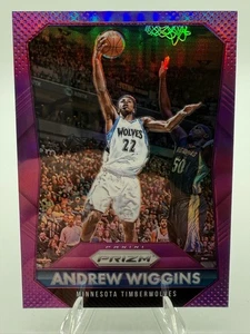 2015-16 Panini Prizm - Andrew Wiggins #194 Viola Prizm /99 - Foto 1 di 2