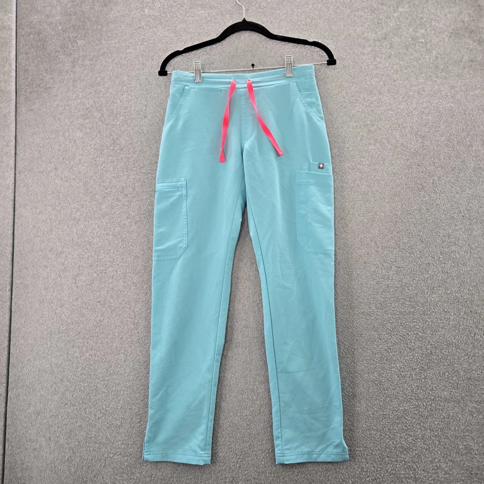 FIGS Women Scrub Pants XXS/P Light Blue Jogger TW2000P Yola Skinny 27" Inseam - Image 1 of 4