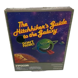NEU IBM Diskette INFOCOM Hitchhiker's Guide to the Galaxy WishBringer PC Spiel - Bild 1 von 8