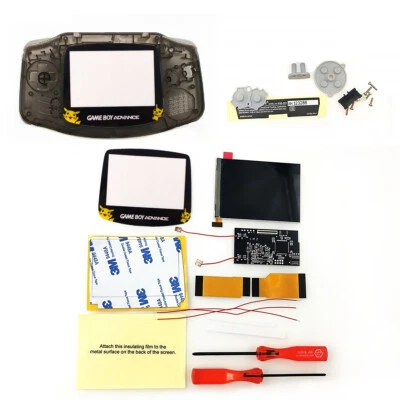 Touch Version V2 iPS Backlit LCD For Game Boy Advance Console And pre-cut Shell - Image 1 of 4