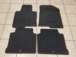 2016-2020 Kia Optima 4PC Floor Mat Set w/Black Optima Logo D5F14-AU000 OEM New - Picture 1 of 6