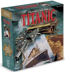 Murder On The Titanic Mystery 1000 Piece Jigsaw Puzzle with Book - Picture 1 of 1