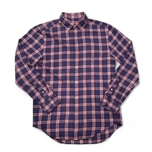 Vineyard Vines Performance Classic Fit Tucker Shirt Mens Small Blue Red Plaid - Picture 1 of 10