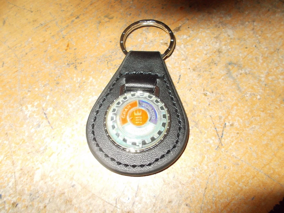 Ford Gran Torino Sport 1972 1973 1974 1975 nuevo cuero llavero nuevo negro Foto 1 de 1