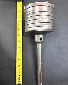 Milwaukee SDS-Max 1-Piece Core Carbide Tipped 4" x 11-3/8" - German Made - Picture 1 of 5