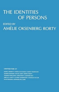 Identities of Persons by Amelie Oksenberg Rorty (1976, Trade Paperback) NEW - Picture 1 of 1