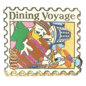 Disney Pin Dining Voyage Donald & Daisy Duck Tokyo Resort Hotel 2010 - Picture 1 of 2