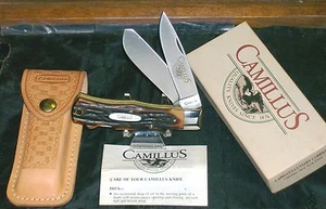 Camillus 716S Lockback Knife "Stag Appearance" W/Original Packaging,Paperwork - Picture 1 of 12