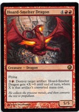 Hoard-Smelter Dragon *FOIL Rare* Magic MtG x1 Scars of Mirrodin MP