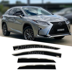 Injection Stainless Weathershield for Lexus RX200T/300/350/450h 5Seats 2015-2022 - Picture 1 of 4
