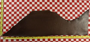 HORWEEN BROWN CHROMEXCEL ROUGHNECK LEATHER 5-6 oz. 35"x10.5" 1st. QLTY LOGO - Picture 1 of 8