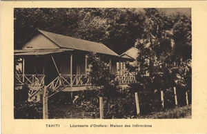 TAHITI Polynésie Française Léproserie d'OROFARA Infirmières CPA 1930-1940 RARE - Picture 1 of 2