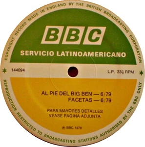 BBC LATIN AMERICA- IAN DURY / EARTH WIND & FIRE / OLIVIA / SALLY OLDFIELD - 6/79 - Imagen 1 de 2