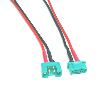 1x Par 2 Piezas MPX 6Pin Enchufe Hembra Macho y Hembra con 20cm 16AWG Cable RC - Imagen 1 de 4