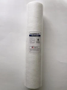 HYDRONIX 20 MICRON BIG BLUE 20"x4.5" SEDIMENT FILTER NSF CERTIFIED - 2 FILTERS - Picture 1 of 2