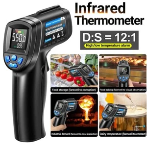 IR Infrared Thermometer IR Laser Sensor Digital Temperature Gun Non-Contact - Picture 1 of 12