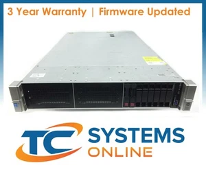 HPE DL380 Gen 9 2x2680v3 2.5GHZ=24cores 16GB 2x1.2TB 12G SAS P440 - Photo 1/3