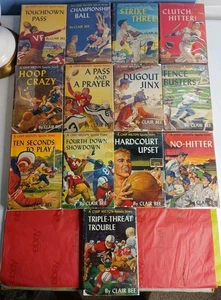Chip Hilton Sports Stories Lot Of 13 By Clair Bee VTG - Bild 1 von 5