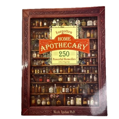 Forgotten Home Apothecary 250 Powerful Remedies(paperback with color pictures) Foto 1 de 4