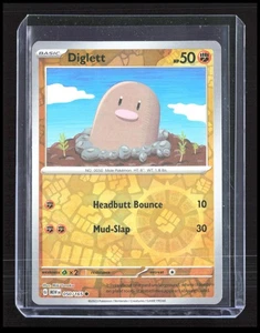 Diglett 50/165 SV: Scarlet & Violet 151 Pokemon TCG Reverse Holo CB-2-3-E-5 - Imagen 1 de 7